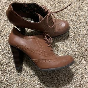 Cognac Heels/Booties